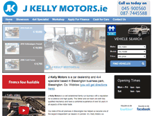 Tablet Screenshot of jkellymotors.ie